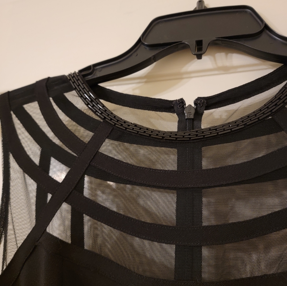 Js Collections Illusions Blaack Gown Full Length … - image 3